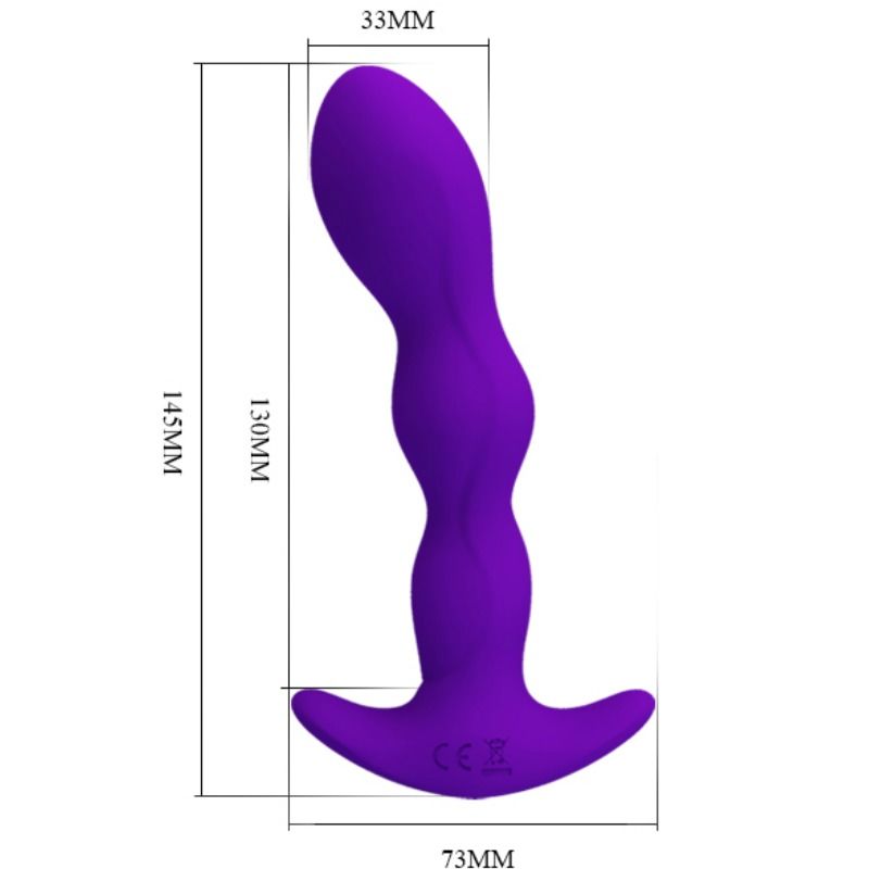 Anal Toys-Massaggiatore anale 12 modalità di vibrazione Lilla-12 velocità 6 Anal Toys-Massaggiatore anale 12 modalità di vibrazione Lilla-12 velocità — PRETTY LOVE · Giocattoli anali (imaginea 6)