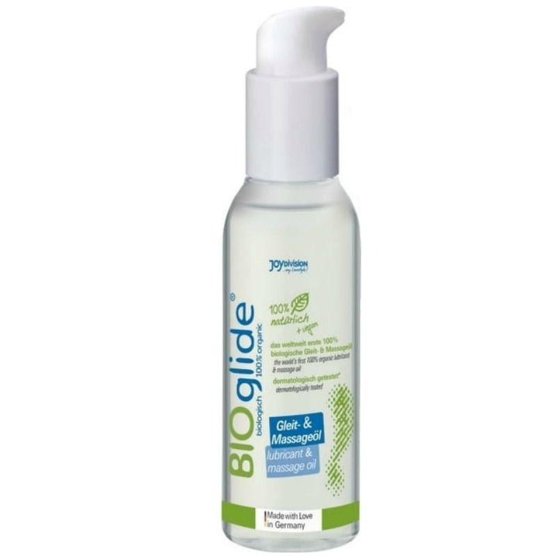 Joydivision Bioglide-Lubrificante organico e olio da massaggio 125 ml 1 Joydivision Bioglide-Lubrificante organico e olio da massaggio 125 ml · Lubrificanti