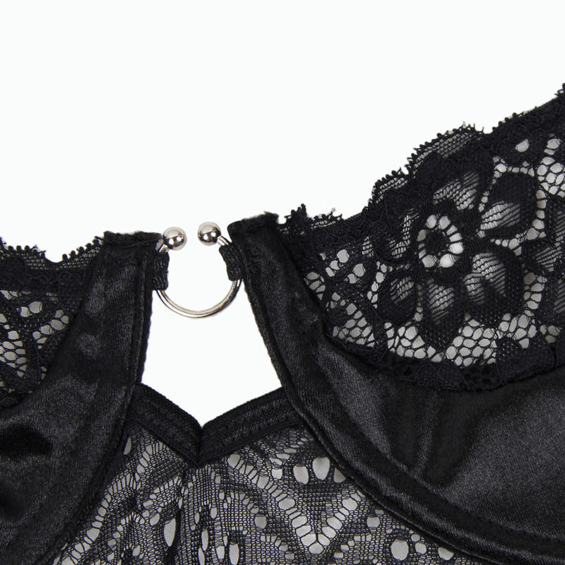 Subblime-Corsetto con Cintura e Dettagli dorati · Lingerie spicy & Bodystocking (immagine 5)