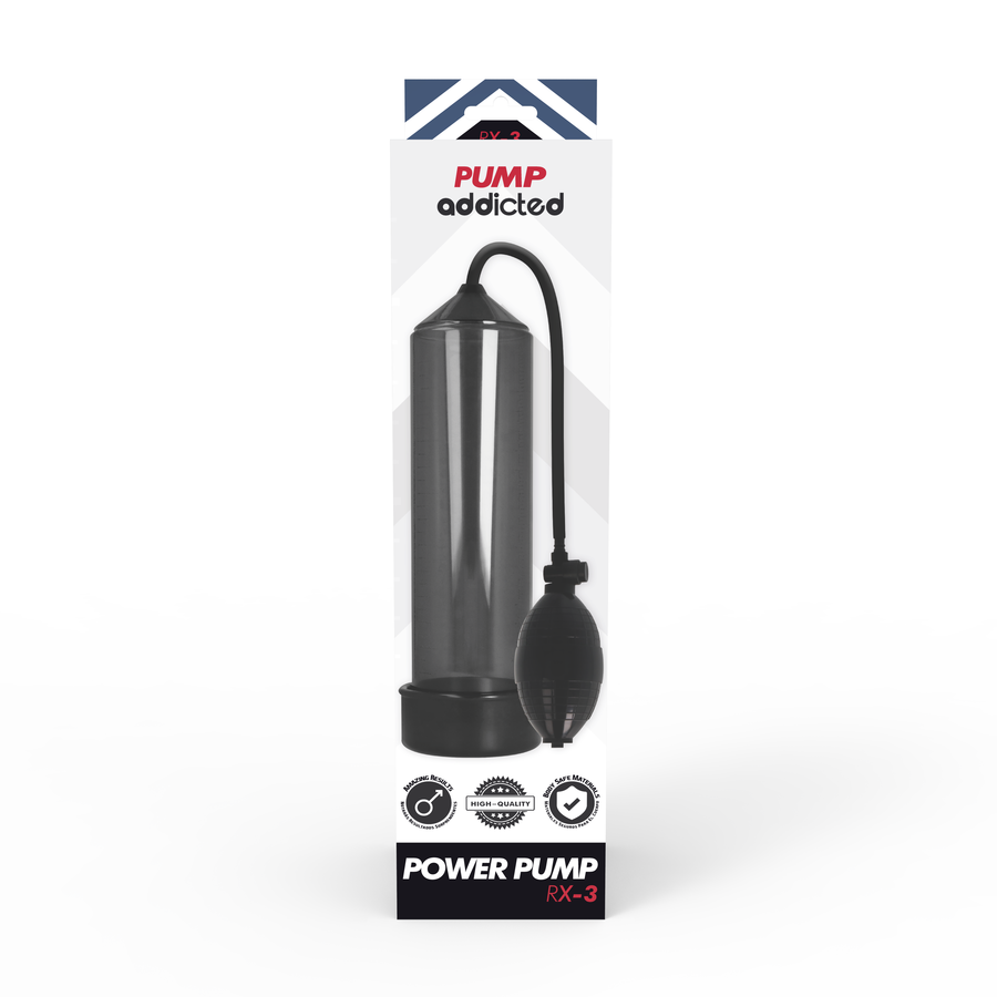 Pump Addicted-Pompa per pene RX3, resistente all'acqua · Anelli & Guaine per pene (immagine 6)