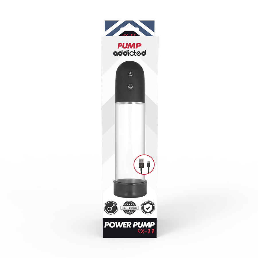 Pump Addicted-RX11 Automatico-Silicio, Impermeabile · Anelli & Guaine per pene (immagine 6)