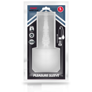 Pump Addicted-Pleasure Sleeve Masturbatore-TPE 13 Pump Addicted-Pleasure Sleeve Masturbatore-TPE · Anelli & Guaine per pene (imaginea 3)