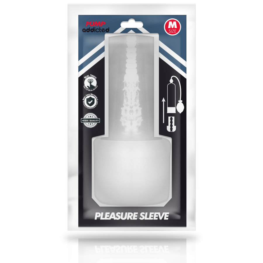 Pump Addicted-Pleasure Sleeve Masturbatore-TPE 10 Pump Addicted-Pleasure Sleeve Masturbatore-TPE · Anelli & Guaine per pene (imaginea 6)