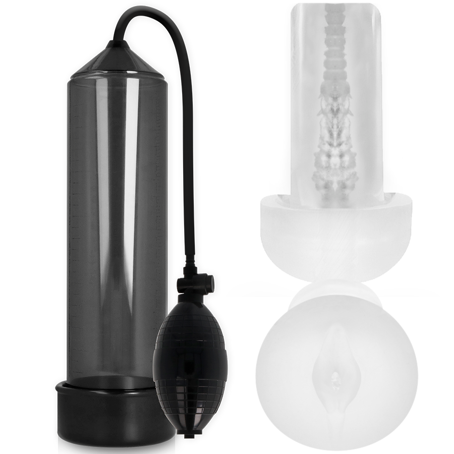 Pump Addicted-RX3 Pompa con polsino di piacere in silicone 9 Pump Addicted-RX3 Pompa con polsino di piacere in silicone · Anelli & Guaine per pene (imaginea 3)