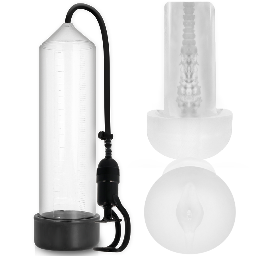 Pump Addicted-RX5 Pompa per Pene con Masturbatore