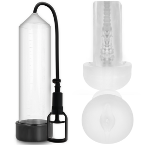 Pump Addicted-RX7 con Masturbatore-Silicone, Impermeabile · Anelli & Guaine per pene (imaginea 2)