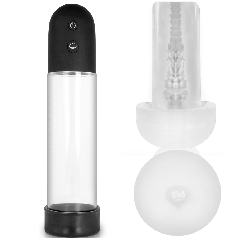 Pump Addicted-RX11 Automatico con Masturbatore-Silicone, Impermeabile · Anelli & Guaine per pene