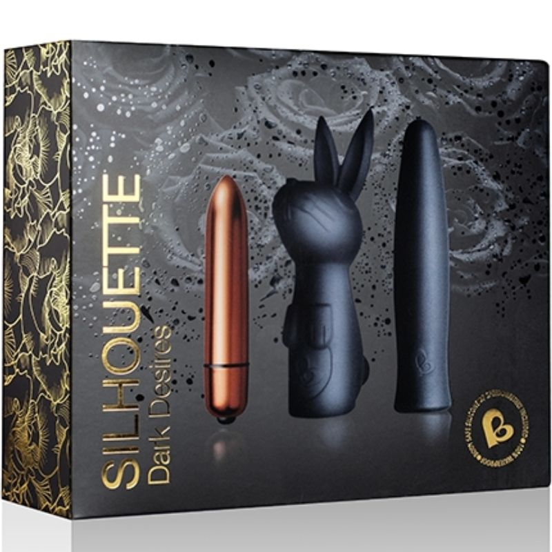 Rocks-off-Kit Dark Desire Silhouette Dark Desire-Silicone, 7 velocità 7 Rocks-off-Kit Dark Desire Silhouette Dark Desire-Silicone, 7 velocità · Kit di giocattoli (imaginea 7)