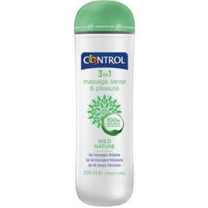Control Lubes-Wild Nature Gel Massaggio 3 in 1 200 ml
