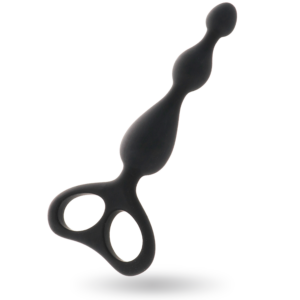 Intense Anal Toys-Anali Nero-Silicone · Giocattoli anali (immagine 3)
