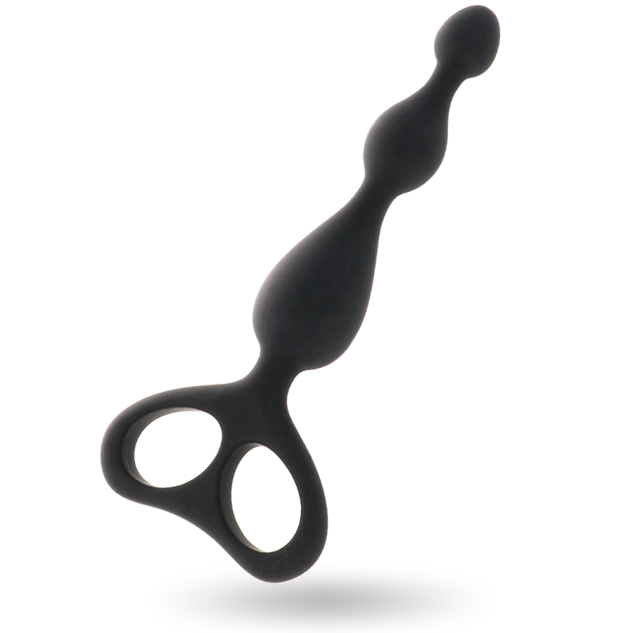 Intense Anal Toys-Anali Nero-Silicone · Giocattoli anali (immagine 3)