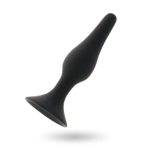 Intense Anal Toys-Livello anale 1 10.5cm Nero-Silicone · Giocattoli anali (imaginea 2)