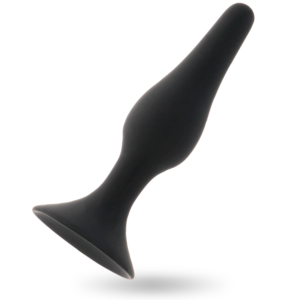Intense Anal Toys-Anal Level 4 15.5CM Nero-Silicone · Giocattoli anali (imaginea 3)