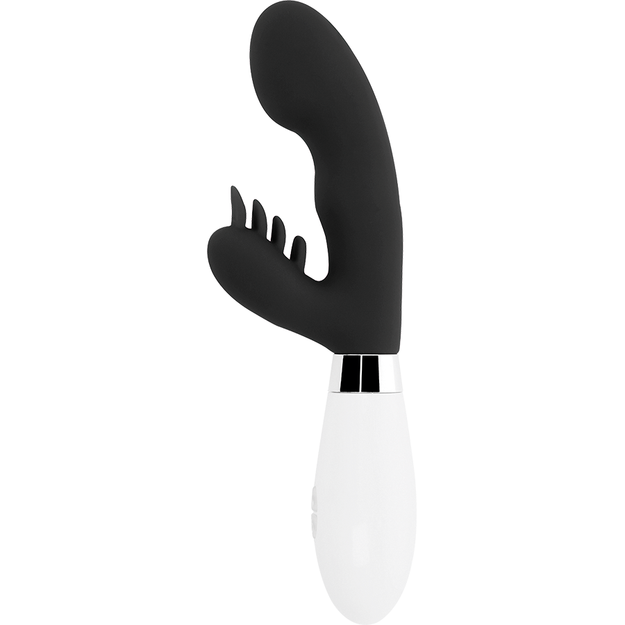Glossy-Elvis Rabbit Black-Silicone, 10 velocità, Rotazione 2 Glossy-Elvis Rabbit Black-Silicone, 10 velocità, Rotazione · Vibratori (imaginea 2)
