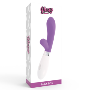 Glossy-Jackson Rabbit Silicone, 10 velocità, Silenzioso · Vibratori (imaginea 2)