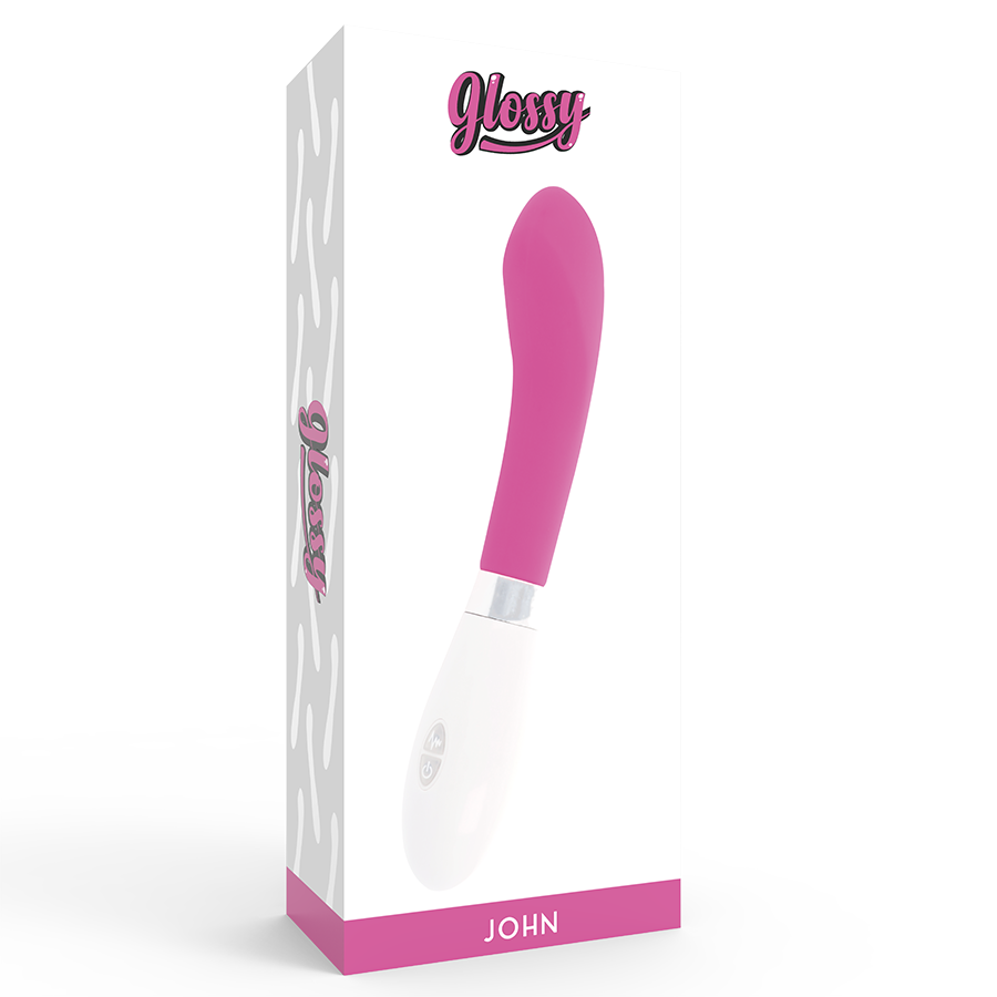 Glossy-John Vibrator Silicone, 10 velocità, impermeabile · Vibratori (imaginea 20)