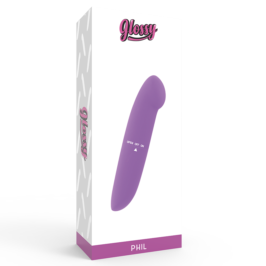 Glossy-Phil Vibrator G-spot in ABS, silenzioso e impermeabile 11 Glossy-Phil Vibrator G-spot in ABS, silenzioso e impermeabile · Vibratori (imaginea 11)