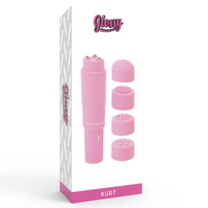 Glossy-Kurt Massaggiatore tascabile ABS, impermeabile · Vibratori (imaginea 3)