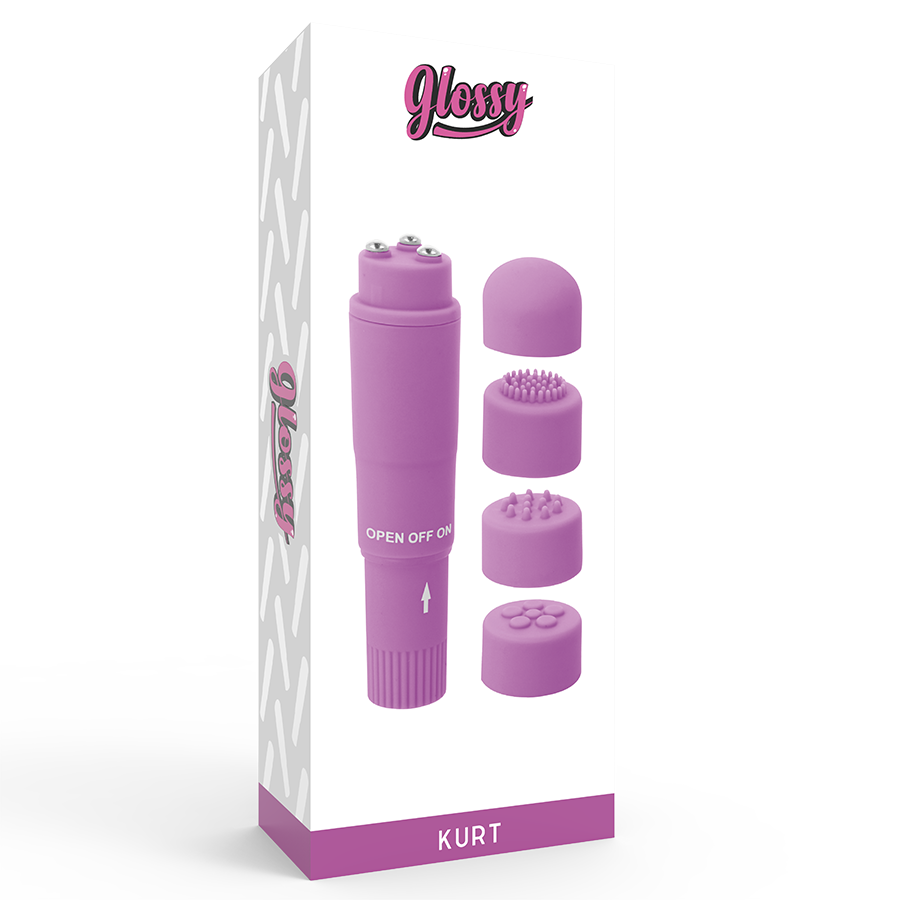 Glossy-Kurt Massaggiatore tascabile ABS, impermeabile · Vibratori (imaginea 8)