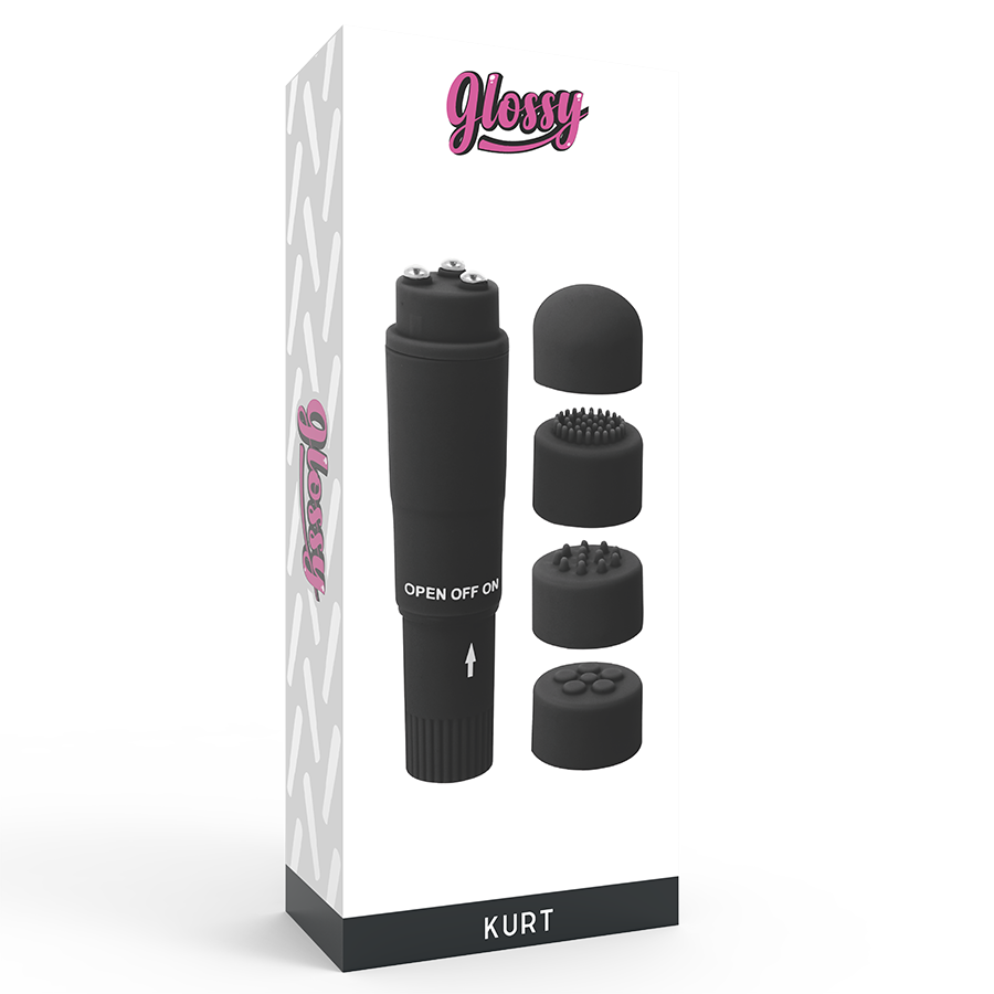 Glossy-Kurt Massaggiatore tascabile ABS, impermeabile · Vibratori (imaginea 11)