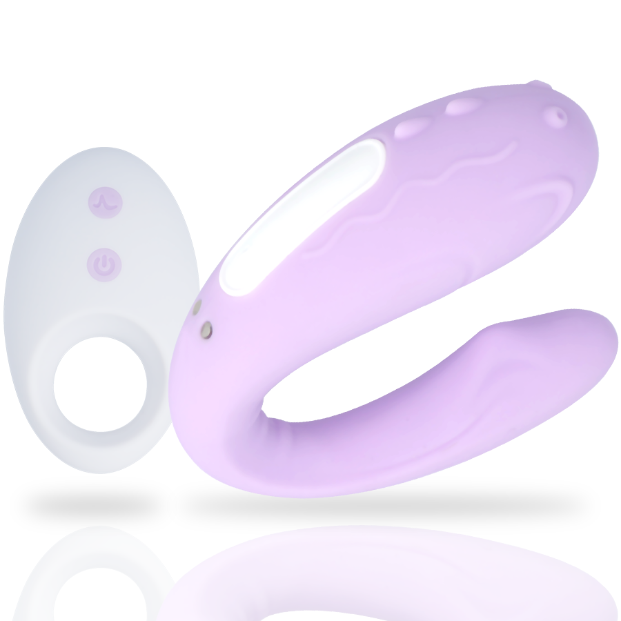 Mia-Rin Partner con Telecomando-Silicone, 10 velocità, Ricaricabile