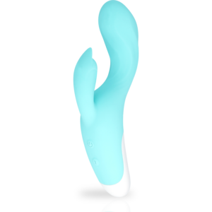 Mia-Dresde Vibrator Turchese-Silicone, 10 velocità, Ricaricabile, USB · Vibratori