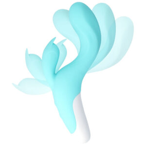 Mia-Dresde Vibrator Turchese-Silicone, 10 velocità, Ricaricabile, USB · Vibratori (imaginea 2)