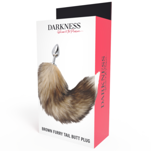 Darkness-Plug anale con Coda Argentata · Accessori BDSM (immagine 2)