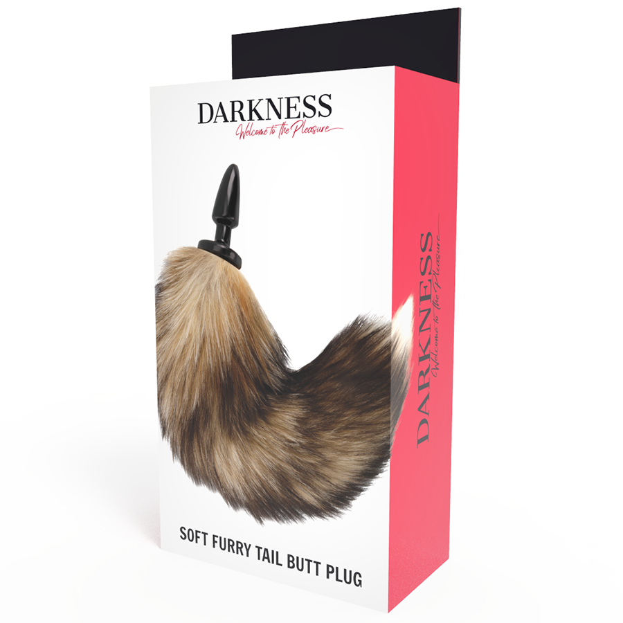 Darkness Anal-Coda naturale con silicone Plug anale 10 cm 3 Darkness Anal-Coda naturale con silicone Plug anale 10 cm · Accessori BDSM (imaginea 3)