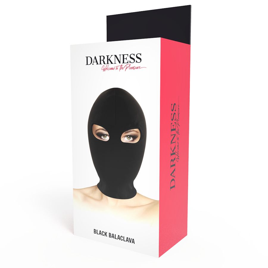 Darkness Bondage-Maschera Sottomissione Nera · Accessori BDSM (immagine 2)