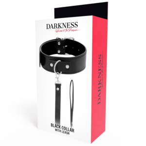 Darkness Bondage-Collana Posturale con Catena di Pelle · Bondage & Manette (imaginea 3)