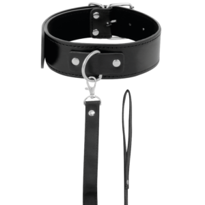 Darkness Bondage-Collana Posturale con Catena di Pelle · Bondage & Manette (imaginea 6)