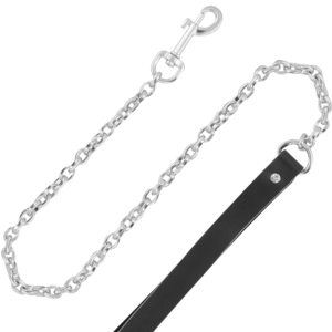 Darkness Bondage-Collana di postura in pelle imbottita con guinzaglio 11 Darkness Bondage-Collana di postura in pelle imbottita con guinzaglio · Bondage & Manette (immagine 5)