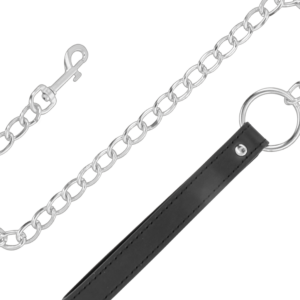 Darkness Bondage-Collana in pelle morbida con catena 12 Darkness Bondage-Collana in pelle morbida con catena · Bondage & Manette (imaginea 6)