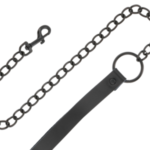 Darkness Bondage-Darkness collare posturale Nero con catena in PVC 11 Darkness Bondage-Darkness collare posturale Nero con catena in PVC · Bondage & Manette (imaginea 5)
