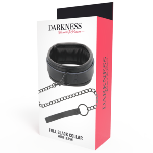 Darkness Bondage-Darkness collare posturale Nero con catena in PVC 9 Darkness Bondage-Darkness collare posturale Nero con catena in PVC · Bondage & Manette (imaginea 3)