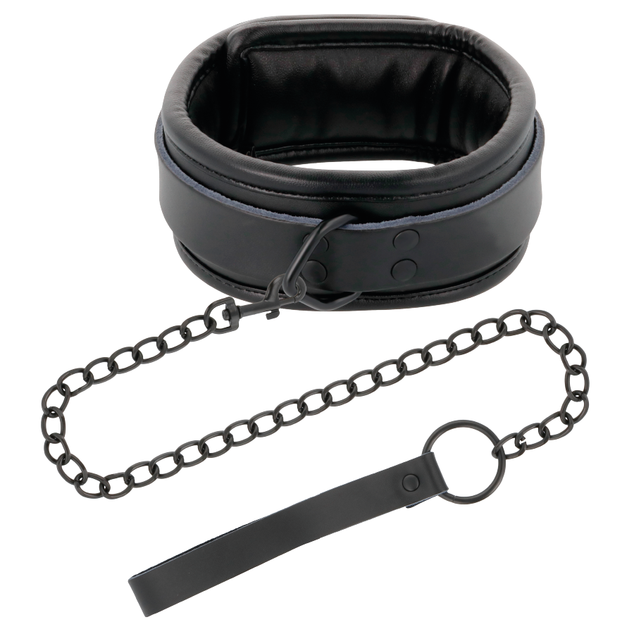 Darkness Bondage-Darkness collare posturale Nero con catena in PVC 6 Darkness Bondage-Darkness collare posturale Nero con catena in PVC · Bondage & Manette (imaginea 6)