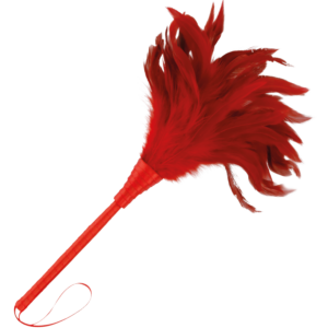 Darkness Sensations-Penna stimolante Rosso 24cm