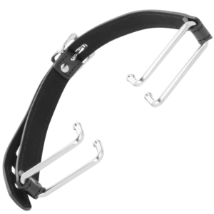 Darkness Bondage-Gag con Gancio Nero-Pelle Ecologica, Impermeabile 10 Darkness Bondage-Gag con Gancio Nero-Pelle Ecologica, Impermeabile · Bondage & Manette (imaginea 5)