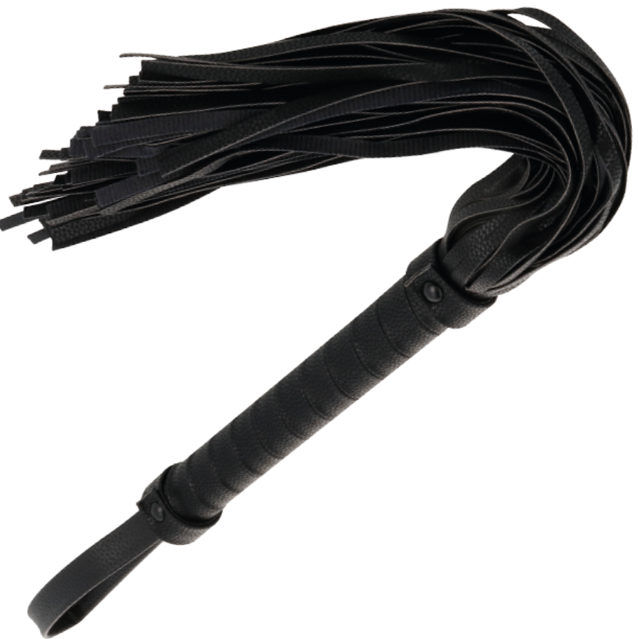 Darkness Sensations-Bicicletta Bondage 42cm Pelle Nera 1 Darkness Sensations-Bicicletta Bondage 42cm Pelle Nera · Accessori BDSM