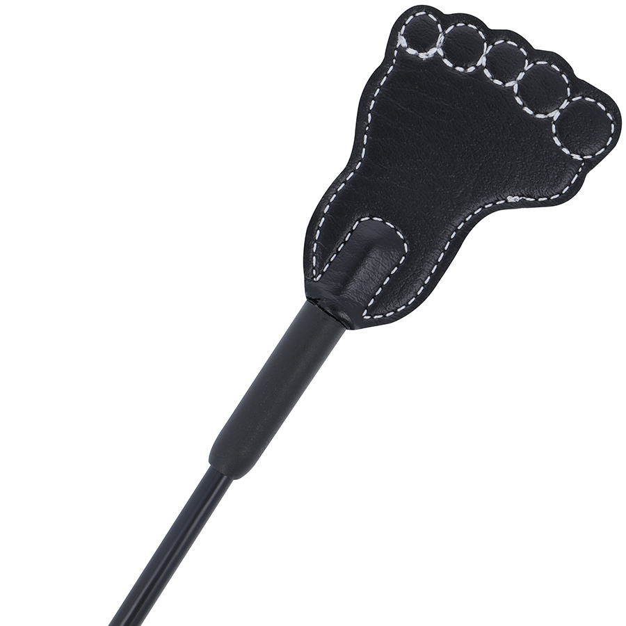 Darkness Sensations-Darkness Crop Fetish e Frusta Nera-PVC · Accessori BDSM (immagine 3)