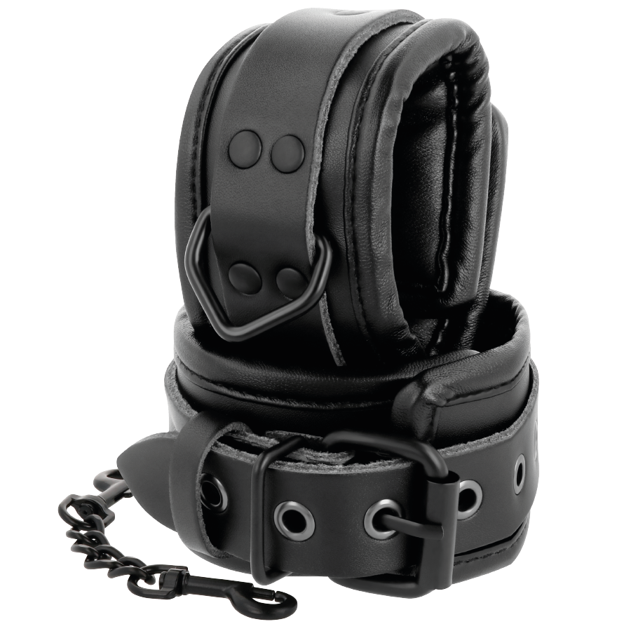 Darkness Bondage-Darkness Manette Regolabili di Imitazione di Pelle · Bondage & Manette (imaginea 7)