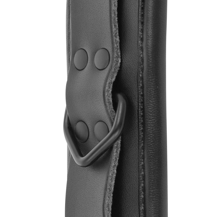 Darkness Bondage-Manette Regolabili per Caviglie Pelle Nera · Bondage & Manette (imaginea 8)