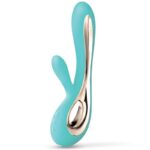 Lelo-Soraya 2 Rabbit Aqua Green Vibrator-Silicone, 12 velocità · Vibratori