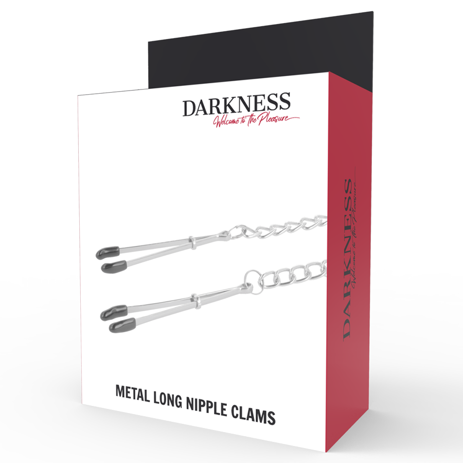 Darkness Sensations-Darkness Morsetti metallici regolabili 4 Darkness Sensations-Darkness Morsetti metallici regolabili · Accessori BDSM (imaginea 4)