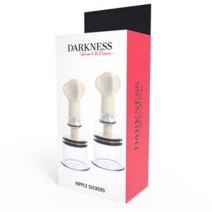 Darkness Sensations-Ventuze Trasparente per Capezzoli · Vibratori (imaginea 3)