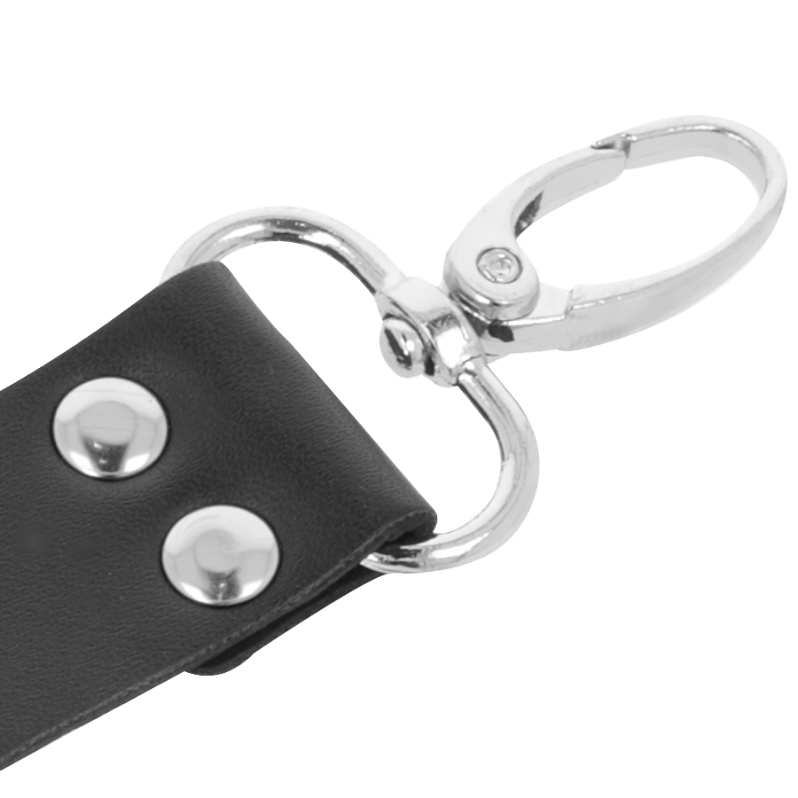 Darkness Bondage-Manette in pelle per mani e piedi neri · Bondage & Manette (imaginea 5)