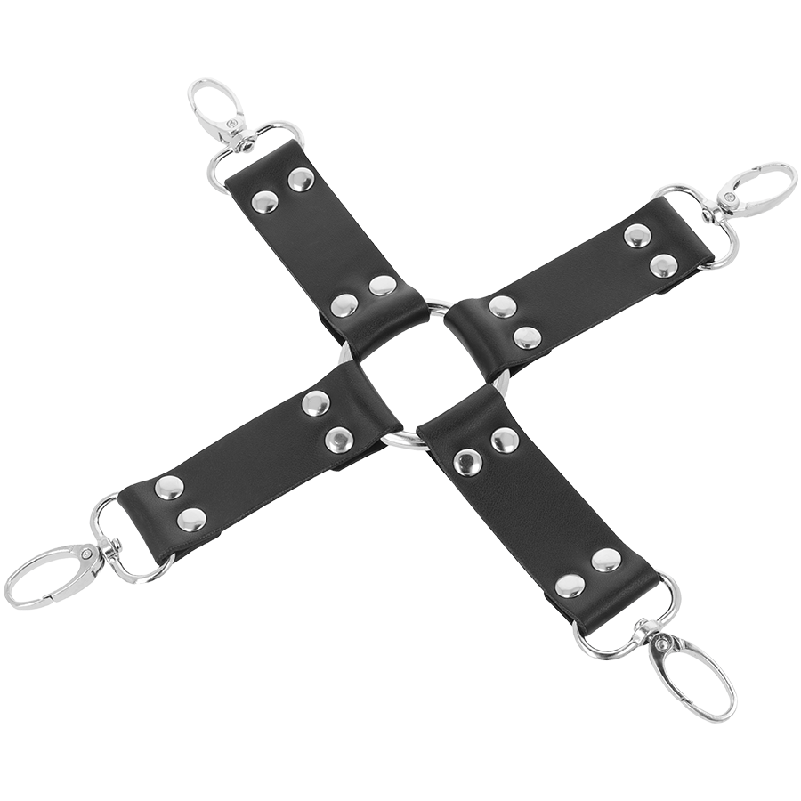 Darkness Bondage-Manette in pelle per mani e piedi neri 2 Darkness Bondage-Manette in pelle per mani e piedi neri · Bondage & Manette (imaginea 2)