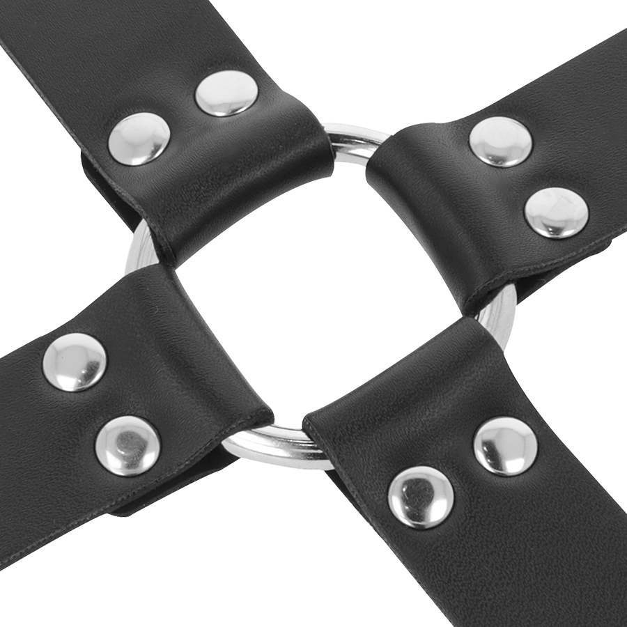 Darkness Bondage-Manette in pelle per mani e piedi neri · Bondage & Manette (imaginea 4)