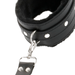Darkness Bondage-Manette in pelle per mani e piedi neri · Bondage & Manette (imaginea 6)
